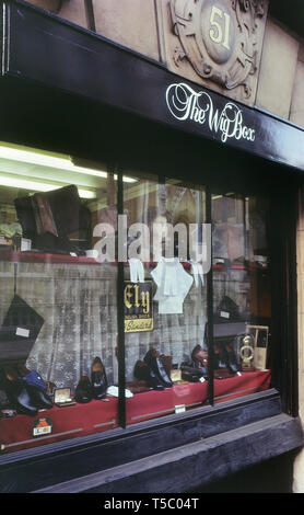 Die Perücke an 51-52 Carey Street, London, England, UK, ca. 1980 Stockfoto