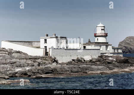 Valentia Island Lighthouse, Cromwell, Valentia Island, County Kerry, Irland Stockfoto