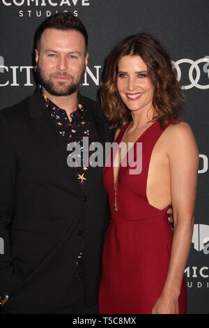 Taran Killam, cobie Smulders 04/22/2019 Die Weltpremiere von "Marvel Studios" Avengers: Endgame" im Los Angeles Convention Center in Los Angeles, CA. Foto von I. Hasegawa/HNW/Picturelux Stockfoto