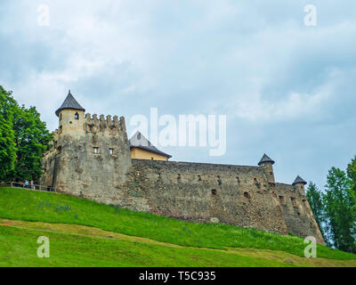 Burg Stara Lubovna in der Slowakei Stockfoto