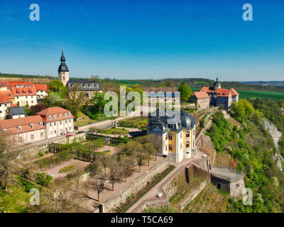 Dornburger Schlösser/Dornburger Schloss Stockfoto