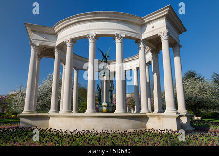 Die Welsh National War Memorial in Alexandra Gärten, cathays Park, Cardiff. Stockfoto