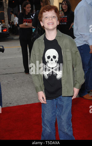 LOS ANGELES, Ca. 17. Juli 2006: Schauspieler CAMERON MONAGHAN auf der Los Angeles Premiere von 'Monster House'. © 2006 Paul Smith/Featureflash Stockfoto