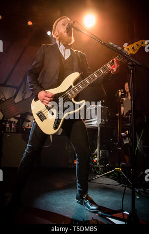Royal Republic live an der Manchester Academy 2017 Stockfoto
