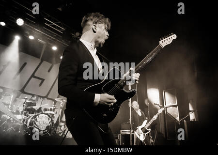 Royal Republic live an der Manchester Academy 2017 Stockfoto
