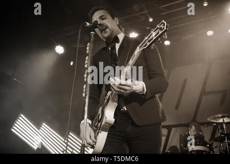 Royal Republic live an der Manchester Academy 2017 Stockfoto
