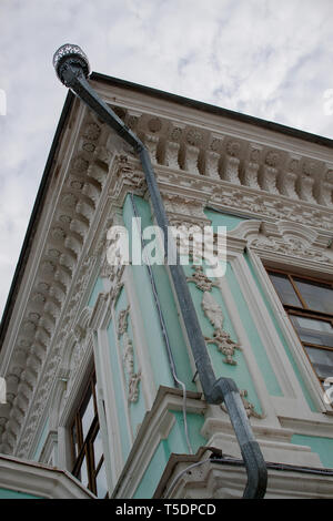 Dekor Elemente der Bürgerhäuser in Elabuga, Russland Stockfoto