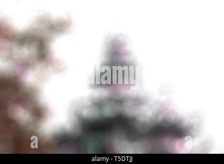 Hintergrund mit lila und schöne Bilder Stockfoto