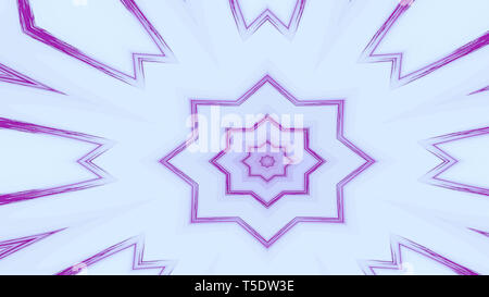 Abstrakte bunten Hintergrund mit polygonalen sternförmigen geometrischen Design und Linien. Stockfoto