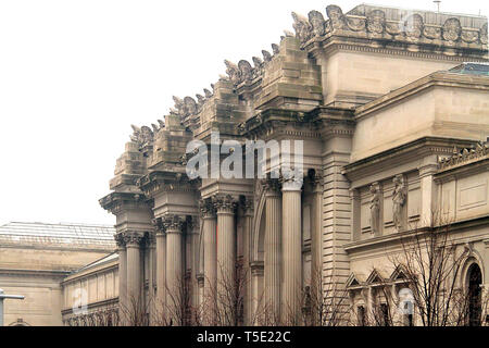 Architektur des Metropolitan Museum der Kunst in Manhattan, New York City, USA Stockfoto