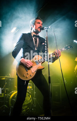 Royal Republic live an der Manchester Academy 2016 Stockfoto
