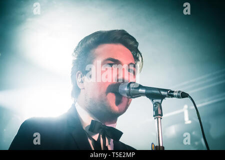 Royal Republic live an der Manchester Academy 2016 Stockfoto