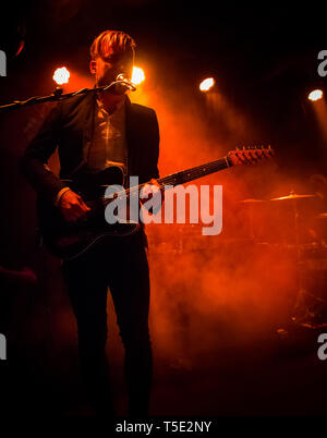 Royal Republic live an der Manchester Academy 2016 Stockfoto