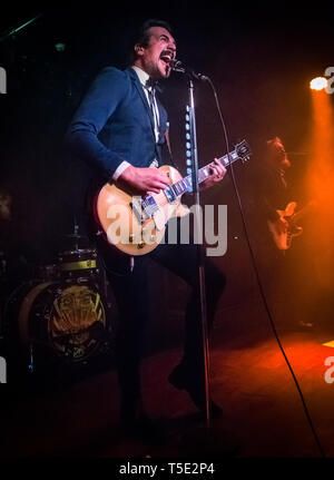 Royal Republic live an der Manchester Academy 2016 Stockfoto