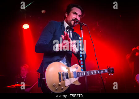 Royal Republic live an der Manchester Academy 2016 Stockfoto