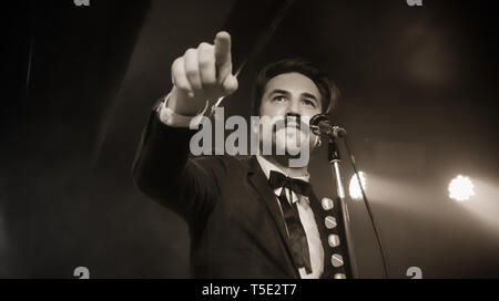 Royal Republic live an der Manchester Academy 2016 Stockfoto