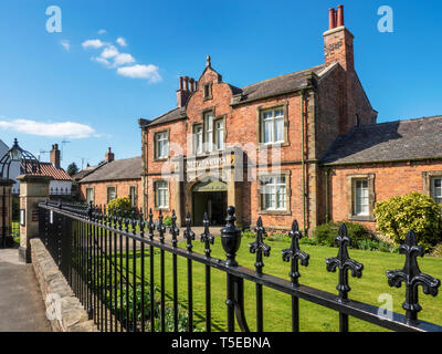 Das Arbeitshaus Museum auf Allhallowgate in Ripon North Yorkshire England Stockfoto