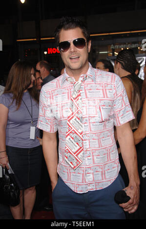 LOS ANGELES, Ca. September 21, 2006: Schauspieler Johnny Knoxville bei der Weltpremiere seines neuen Films "jackass Nummer Zwei" im Grauman Chinese Theater, Hollywood. Bild: Paul Smith/Featureflash Stockfoto