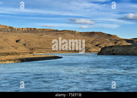 Die La Leona River, Bad Lands, Los Glaciares NP, Argentinien Stockfoto