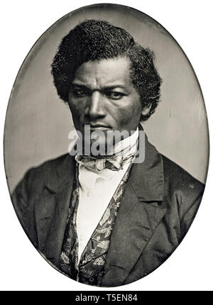 Frederick Douglass (1818-1895), Porträt von Samuel J. Miller, daguerreotypie, C. 1847 Stockfoto