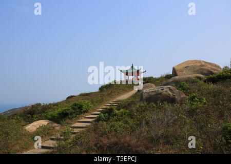 Hong Kong wandern Szenen in Lamma Insel Stockfoto