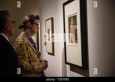 "Edvard Munch: Love and Angst"-Ausstellung, British Museum, London, England, Großbritannien Stockfoto