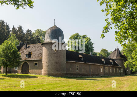 Schloss von Rimburg, Kreis Heinsberg, Nordrhein-Westfalen, Deutschland. Stockfoto