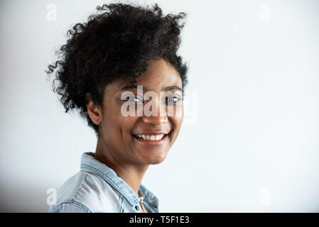 Nahaufnahme der Geschäftsfrau Stockfoto
