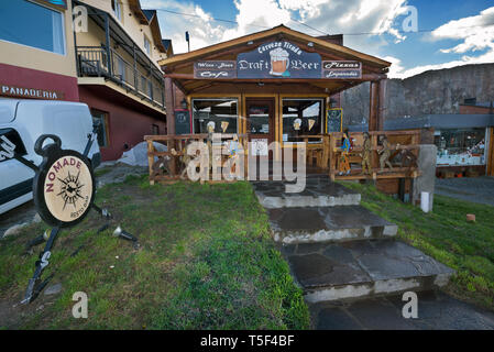 El Chaltén, Santa Cruz, Los Glaciares NP, Argentinien Stockfoto