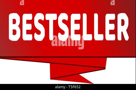 Anmelden Bestseller vector im Hintergrund. Stock Vektor