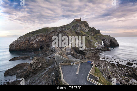 San Juan de Gaztelugatxe Stockfoto