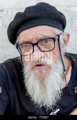 Alte Musiker am Aussterben Rebellion Demo London April 2019 Stockfoto