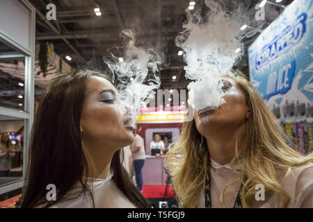 Vape Jam UK Übereinkommen bei ExCeL London, Großbritannien Stockfoto
