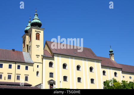 Österreich - Kloster der Benediktiner in Lambach, Oberösterreich Stockfoto