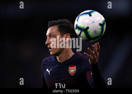 Mesut Ozil von Arsenal in der Premier League Spiel im Molineux, Wolverhampton. Stockfoto