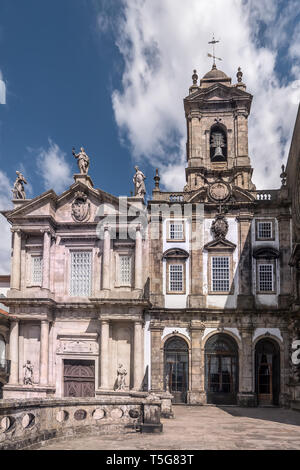 Hl. Franz gotische Kirche mit barocken Innenausstattung, Porto, Portugal Stockfoto