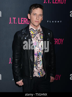 Los Angeles, Kalifornien, USA. 24 Apr, 2019. a Justin Kelly besucht die LA premiere von Universal Pictures J.T. Leroy am ArcLight Hollywood am 24. April 2019 in Hollywood, California Credit: Tsuni/USA/Alamy leben Nachrichten Stockfoto