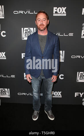 Los Angeles, Ca, USA. 24 Apr, 2019. Scott Grimes, kommt an der FYC special Event für die FOX-Serie "Die Orville', am Pickford Center für Motion Picture Studie in Hollywood Kalifornien am April 24, 2019 Credit: Faye Sadou/MediaPunch/Alamy leben Nachrichten Stockfoto