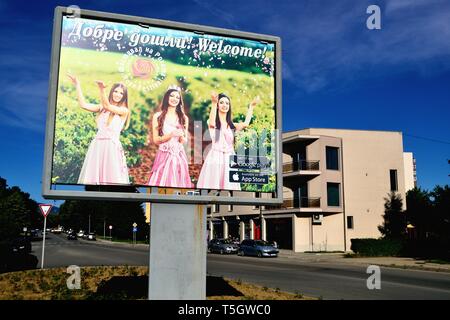 Rosenfest in Kasanlak. Provinz von Stara Zagora BULGARIEN Stockfoto