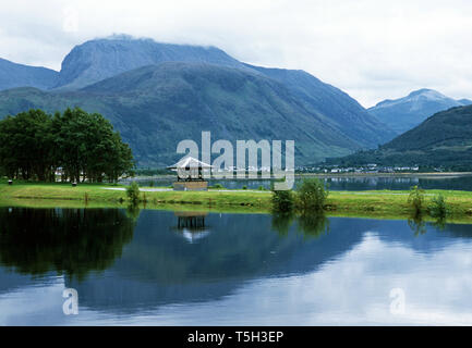 Ben Nevis, den höchsten Berg in Großbritannien, Schottland Stockfoto
