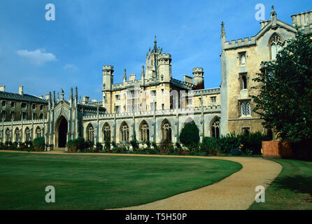 St. John's College, Cambridge, England Stockfoto
