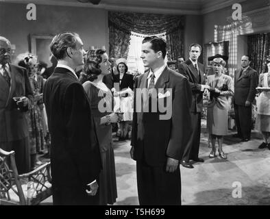 Clifton Webb Gene Tierney, Dana Andrews Vincent Price Judith Anderson LAURA 1944 Regisseur Otto Preminger Musik David Raksin Twentieth Century Fox Stockfoto