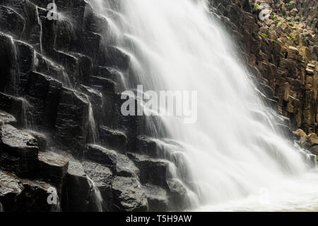 Basaltische Prismen Stockfoto