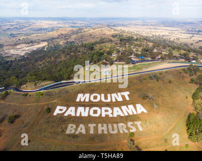 Mount Panorama, Bathurst, New South Wales Stockfoto