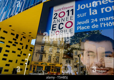 Saint-Etienne, Loire, AURA Region, Frankreich Stockfoto