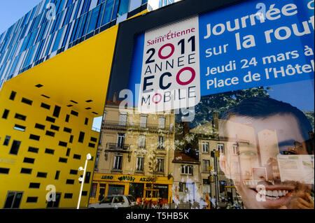 Saint-Etienne, Loire, AURA Region, Frankreich Stockfoto