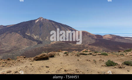 Vulkan Teide National Park, Teneriffa, Kanarische Inseln, Spanien. Stockfoto