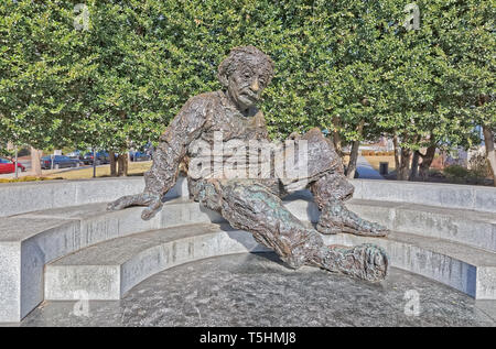 Albert Einstein Memorial in Washington DC, USA Stockfoto