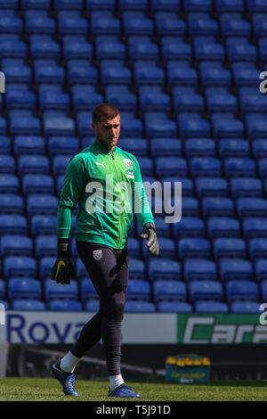 22.April 2019, Madejski Stadium, London, England; Sky Bet Meisterschaft, Lesen vs West Brom; Sam Johnstone (01) von West Brom Credit: Matt O'Connor/News Bilder, Englische Fußball-Liga Bilder unterliegen DataCo Lizenz Stockfoto