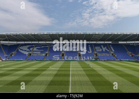 22.April 2019, Madejski Stadium, London, England; Sky Bet Meisterschaft, Lesen vs West Brom; allgemeine Ansicht der Madjeski Stadion. Quelle: Matt O'Connor/News Bilder, Englische Fußball-Liga Bilder unterliegen DataCo Lizenz Stockfoto